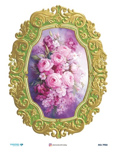 7930 Diamond Pirinç Dekopaj Kağıdı 30x42cm