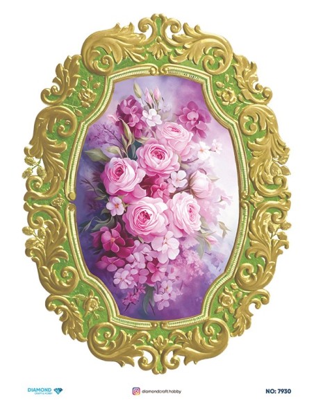 7930 Diamond Pirinç Dekopaj Kağıdı 30x42cm