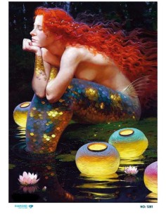 1281 Diamond Pirinç Dekopaj Kağıdı 30x42cm