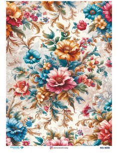 8035 Diamond Pirinç Dekopaj Kağıdı 30x42cm