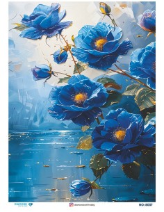 8037 Diamond Pirinç Dekopaj Kağıdı 30x42cm