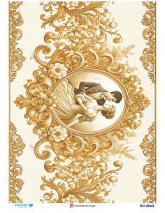 8040 Diamond Pirinç Dekopaj Kağıdı 30x42cm