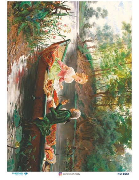8051 Diamond Pirinç Dekopaj Kağıdı 30x42cm