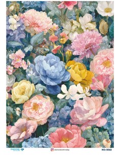 8062 Diamond Pirinç Dekopaj Kağıdı 30x42cm