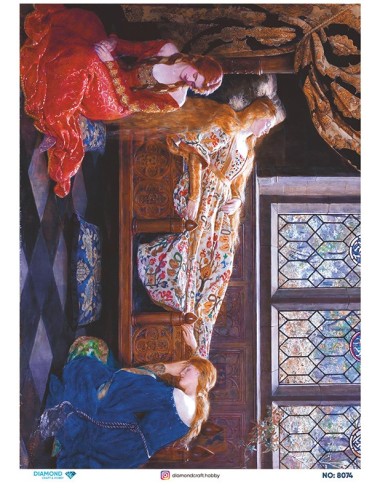 8074 Diamond Pirinç Dekopaj Kağıdı 30x42cm