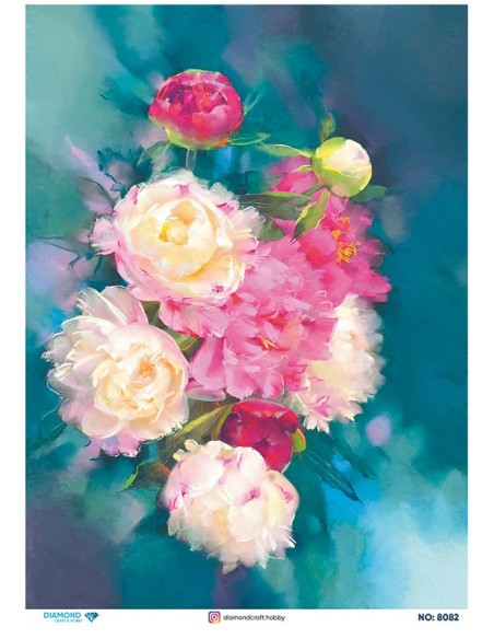 8082 Diamond Pirinç Dekopaj Kağıdı 30x42cm