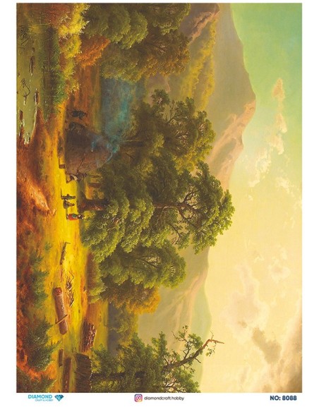 8088 Diamond Pirinç Dekopaj Kağıdı 30x42cm