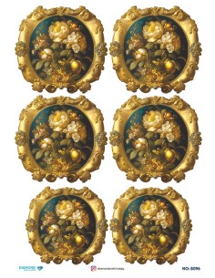 8096 Diamond Pirinç Dekopaj Kağıdı 30x42cm