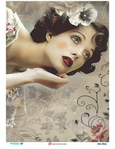 8144 Diamond Pirinç Dekopaj Kağıdı 30x42cm