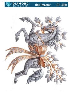 ÜT029 Metal At Diamond Craft Ütü Transfer Kağıdı 25x35cm
