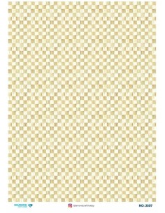 2507 Diamond Pirinç Dekopaj Kağıdı 30x42cm