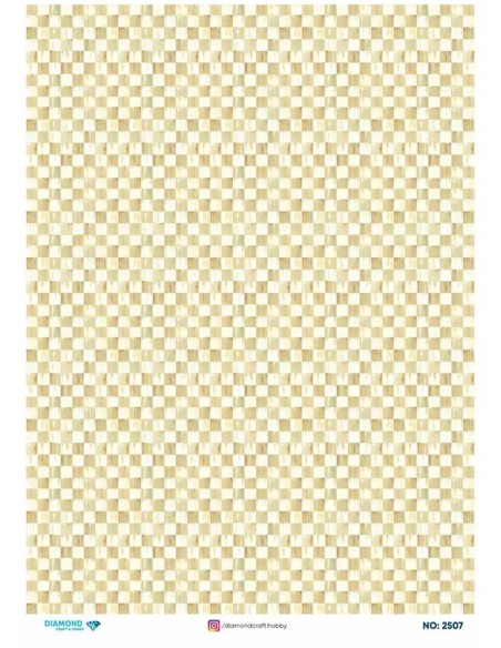 2507 Diamond Pirinç Dekopaj Kağıdı 30x42cm