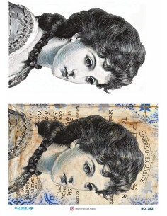 3831 Diamond Pirinç Dekopaj Kağıdı 30x42cm