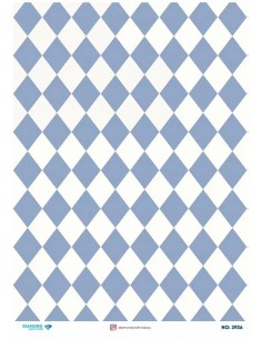 3936 Diamond Pirinç Dekopaj Kağıdı 30x42cm