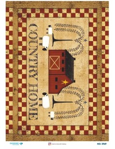 3969 Diamond Pirinç Dekopaj Kağıdı 30x42cm