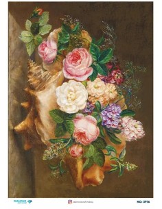 3976 Diamond Pirinç Dekopaj Kağıdı 30x42cm