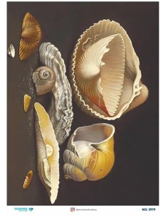 3979 Diamond Pirinç Dekopaj Kağıdı 30x42cm