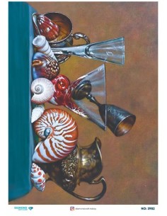 3982 Diamond Pirinç Dekopaj Kağıdı 30x42cm