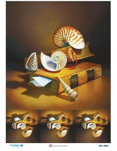3983 Diamond Pirinç Dekopaj Kağıdı 30x42cm