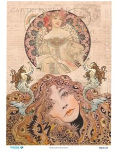 5127 Diamond Pirinç Dekopaj Kağıdı 30x42cm