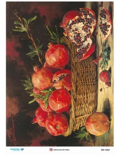 5302 Diamond Pirinç Dekopaj Kağıdı 30x42cm