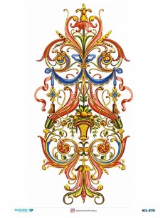 8170 Diamond Pirinç Dekopaj Kağıdı 30x42cm