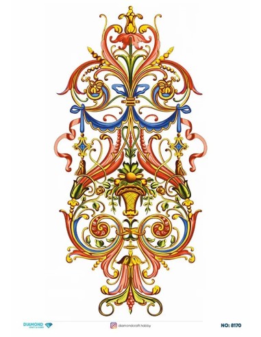 8170 Diamond Pirinç Dekopaj Kağıdı 30x42cm