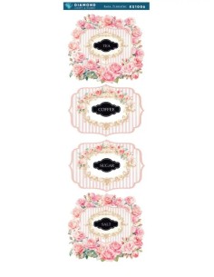 Diamond Sulu Transfer Kağıdı KS1006 10x30cm