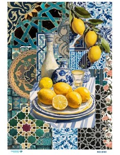 8181 Diamond Pirinç Dekopaj Kağıdı 30x42cm