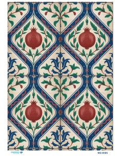 8185 Diamond Pirinç Dekopaj Kağıdı 30x42cm