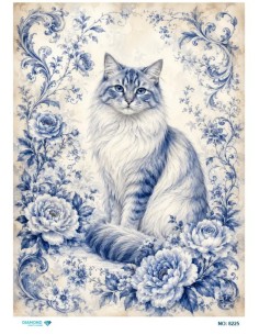 8225 Diamond Pirinç Dekopaj Kağıdı 30x42cm