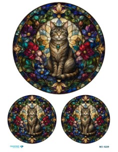8229 Diamond Pirinç Dekopaj Kağıdı 30x42cm