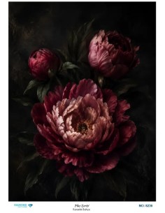 8236 Diamond Pirinç Dekopaj Kağıdı Plus Serisi 30x42cm