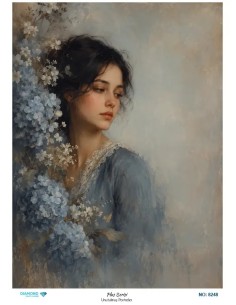 8248 Diamond Pirinç Dekopaj Kağıdı Plus Serisi 30x42cm