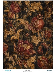 8262 Diamond Pirinç Dekopaj Kağıdı Plus Serisi 30x42cm