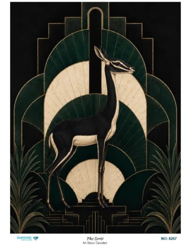 8267 Diamond Pirinç Dekopaj Kağıdı Plus Serisi 30x42cm