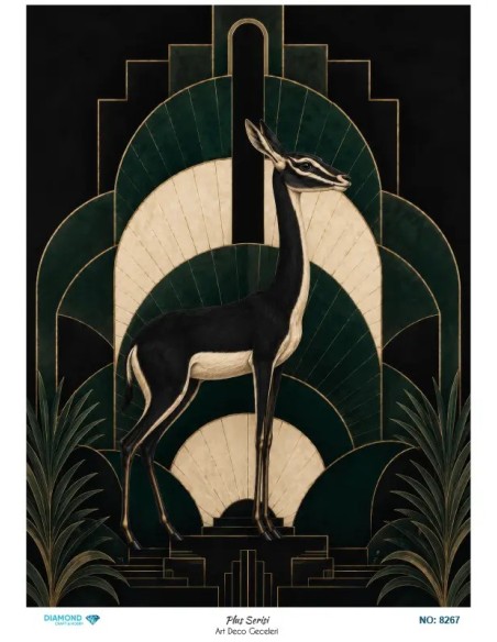 8267 Diamond Pirinç Dekopaj Kağıdı Plus Serisi 30x42cm
