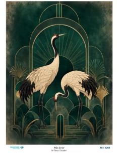 8268 Diamond Pirinç Dekopaj Kağıdı Plus Serisi 30x42cm