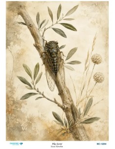 8284 Diamond Pirinç Dekopaj Kağıdı Plus Serisi 30x42cm