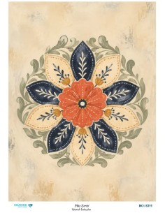 8311 Diamond Pirinç Dekopaj Kağıdı Plus Serisi 30x42cm