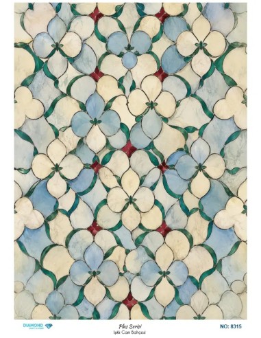 8315 Diamond Pirinç Dekopaj Kağıdı Plus Serisi 30x42cm