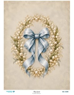 8399 Diamond Pirinç Dekopaj Kağıdı Plus Serisi 30x42cm