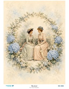 8404 Diamond Pirinç Dekopaj Kağıdı Plus Serisi 30x42cm