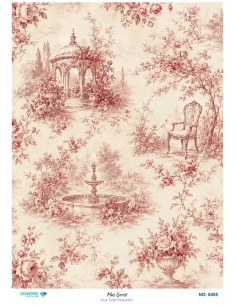 8405 Diamond Pirinç Dekopaj Kağıdı Plus Serisi 30x42cm