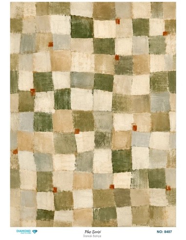 8407 Diamond Pirinç Dekopaj Kağıdı Plus Serisi 30x42cm