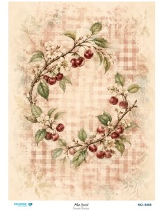 8408 Diamond Pirinç Dekopaj Kağıdı Plus Serisi 30x42cm