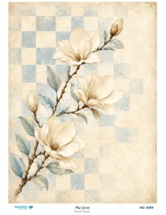 8409 Diamond Pirinç Dekopaj Kağıdı Plus Serisi 30x42cm