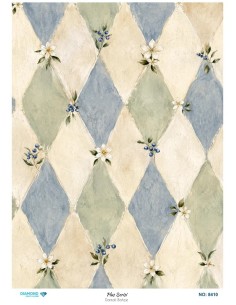 8410 Diamond Pirinç Dekopaj Kağıdı Plus Serisi 30x42cm