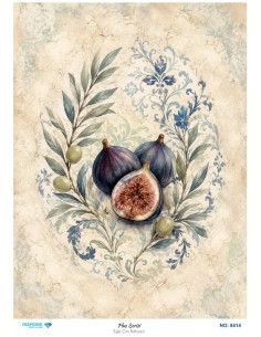 8414 Diamond Pirinç Dekopaj Kağıdı Plus Serisi 30x42cm