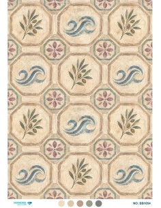 BB1054 Diamond Büyük Boy Pirinç Dekopaj Kağıdı 60x85cm